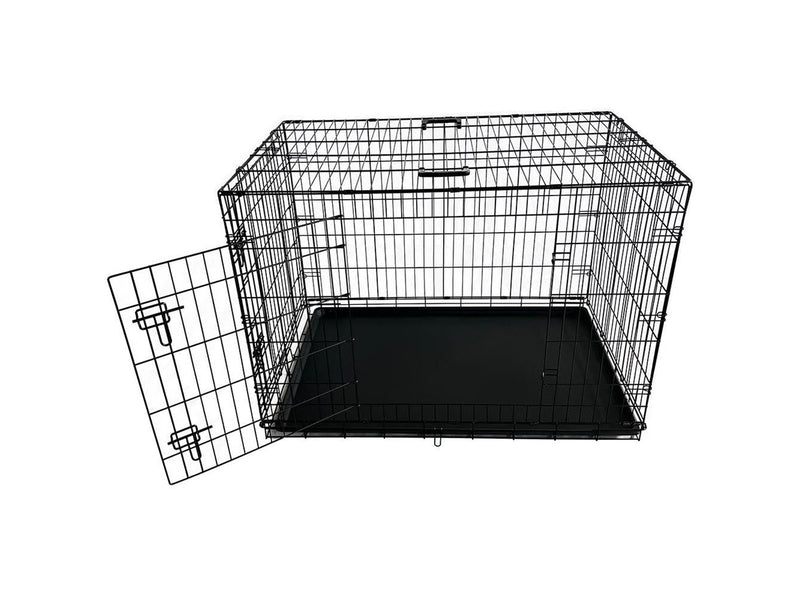 Nobby Foldbart metal transportbur til bil XL Sort