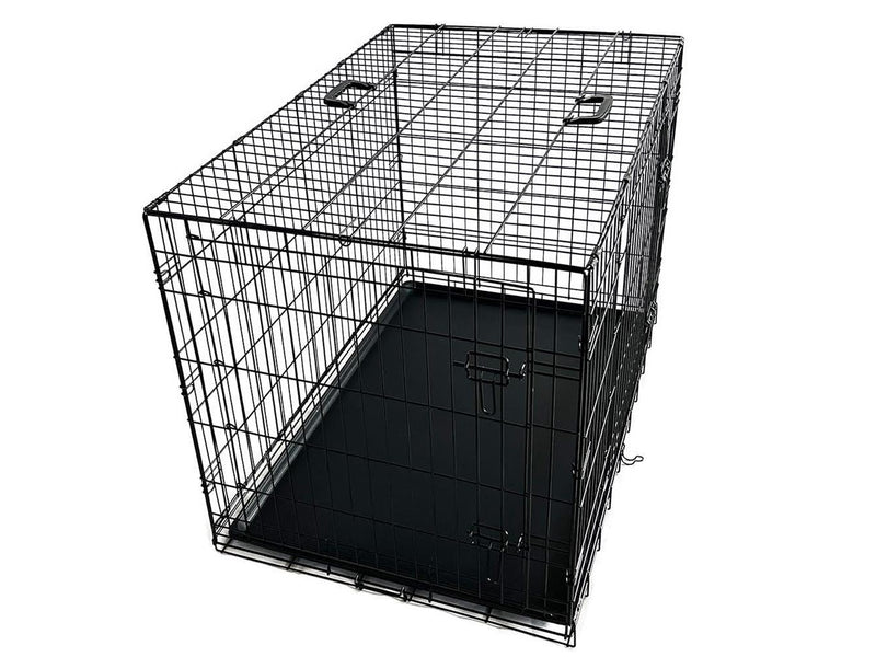Nobby Foldbart metal transportbur til bil XL Sort
