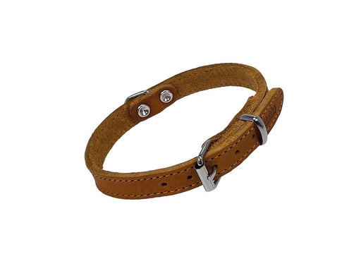 Nobby Halsbånd TABIL 35 cm (26-31 cm) 14 mm Cognac