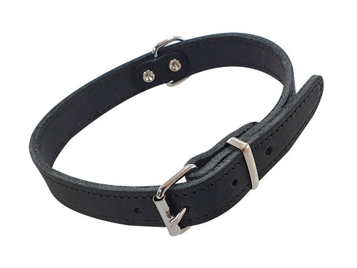 Nobby Halsbånd TABIL 45 cm (35-40 cm) 18 mm Sort