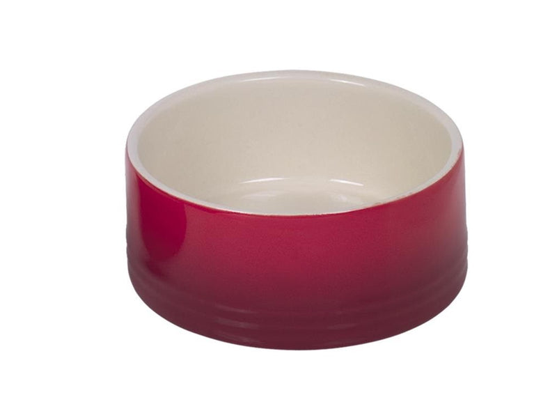 Nobby Keramik skål Gradient 0.55 L Rød