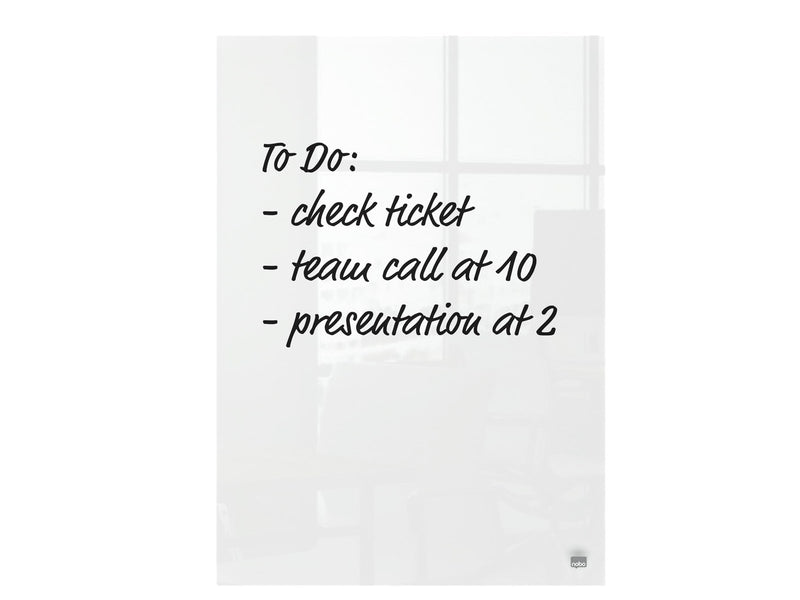 Nobo Acryl Desktop-Notiztafel A4