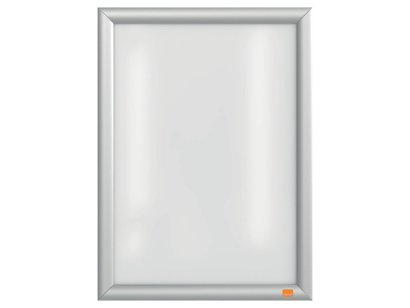 Nobo Essence A3 Posterrahmen, 25 mm Aluminium Klemmprofil auf Gehrung geschnitten