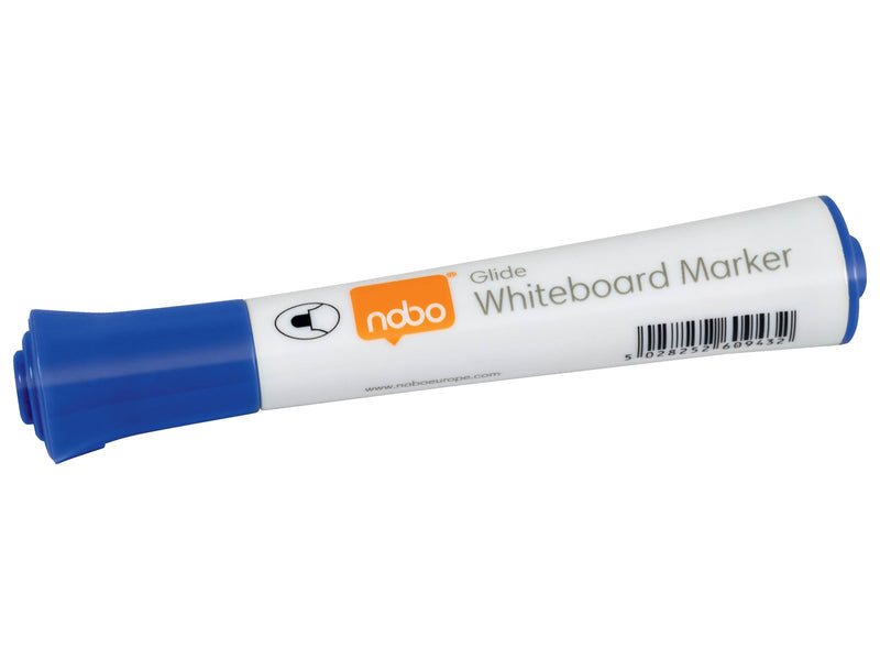 Nobo  Glide Boardmarker, Rundspitze, 10 Stück Blau