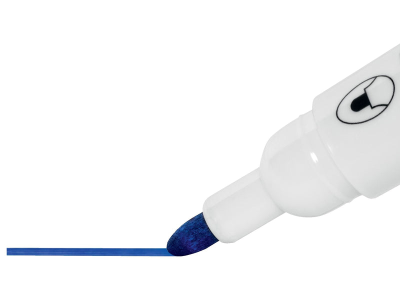 Nobo  Glide Boardmarker, Rundspitze, 10 Stück Blau