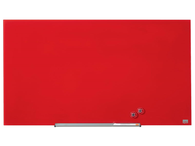 Nobo  Impression Pro Whiteboard Glas Widescreen 45" Rot