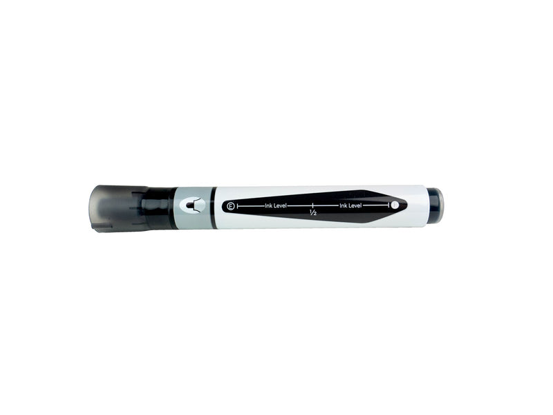 Nobo  Liquid Ink Boardmarker, trocken abwischbar, 10 Stück Schwarz