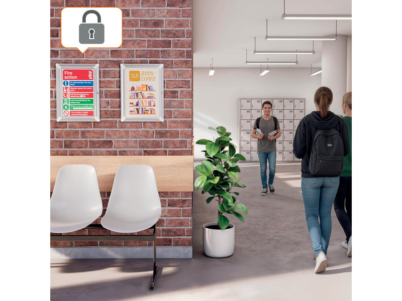 Nobo Premium Plus A3 Posterrahmen Abschließbar