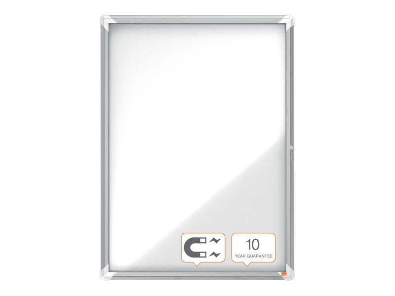 Nobo Premium Plus Schaukasten für den Innenbereich 9 x A4, magnetisch, Klapptür