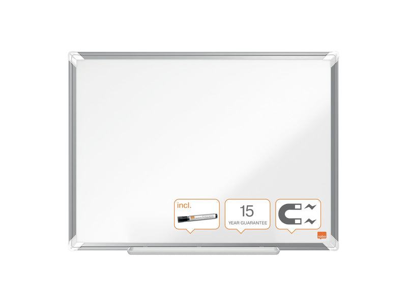 Nobo Premium Plus Whiteboard Stahl 60 x 45 cm