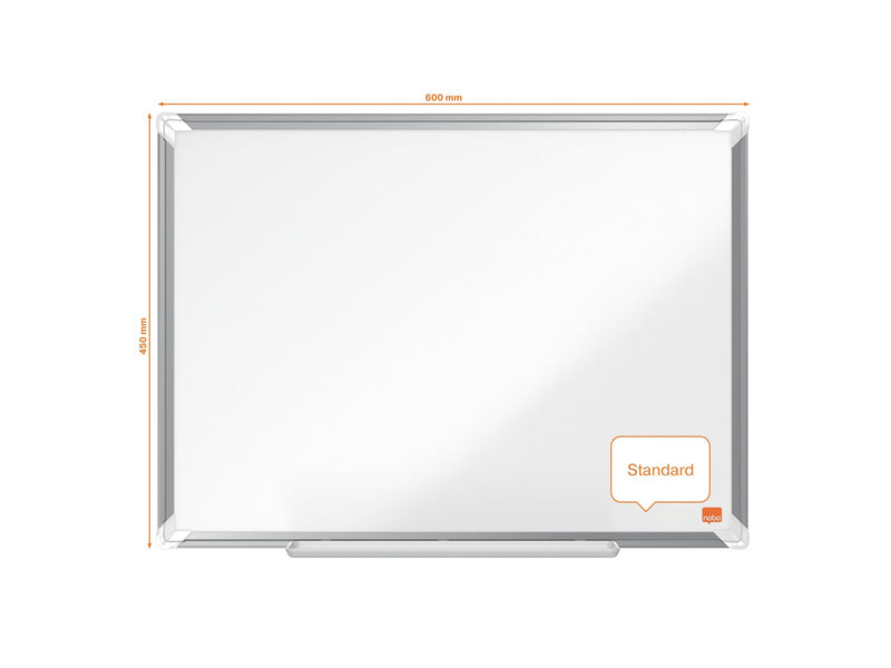 Nobo Premium Plus Whiteboard Stahl 60 x 45 cm