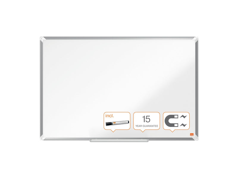 Nobo Premium Plus Whiteboard Stahl 90 x 60 cm