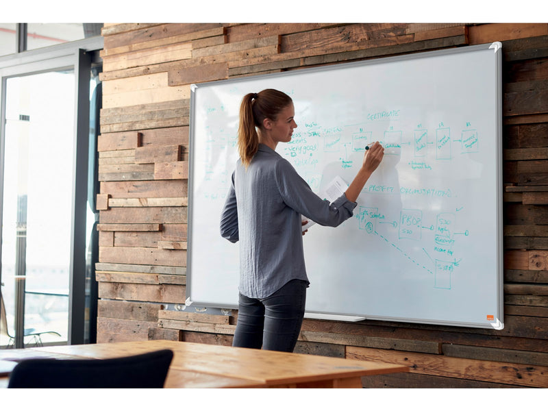 Nobo Premium Plus Whiteboard Stahl 90 x 60 cm