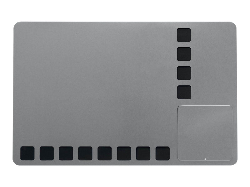 Nobo Quartet combo board - 610 x 390 mm - black silver