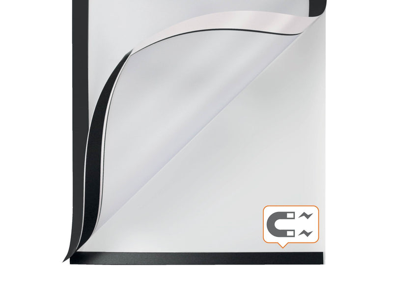 Nobo  Self-adhesive Magnetic Poster Frame A4 Black