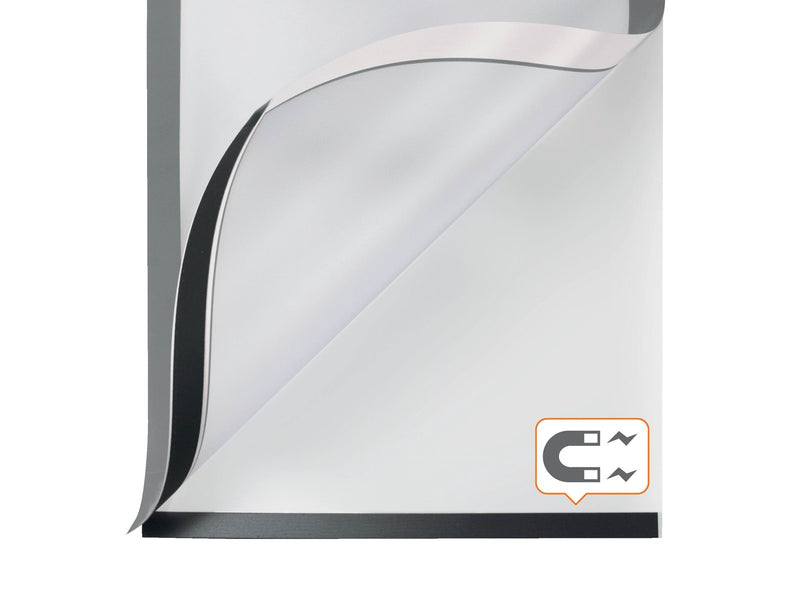 Nobo  Self-adhesive Magnetic Poster Frame A4 Silver