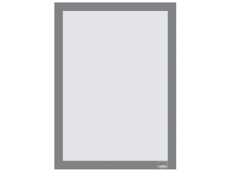 Nobo  Self-adhesive Magnetic Poster Frame A4 Silver