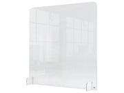 Nobo Skrankedeler akryl uden åbning 70x85cm