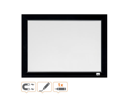 Nobo Whiteboard mit schwarzem Rahmen 58,5 x 43 cm