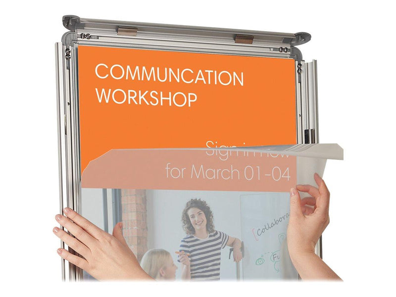 Nobo poster stand replacement lens - A2 (420 x 594 mm)