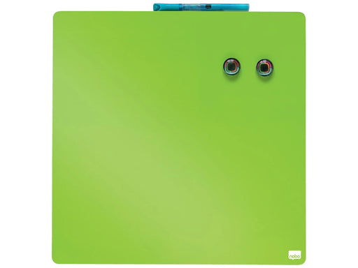 Nobo  quadratisches Whiteboard 36 x 36cm Grün