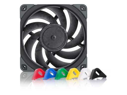 Noctua NF-A12x25 PWM chromax.black.swap - Gehäuselüfter - 120mm - Schwarz - 22 dBA