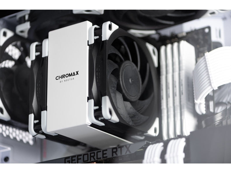 Noctua NF-A12x25 PWM chromax.black.swap - Gehäuselüfter - 120mm - Schwarz - 22 dBA