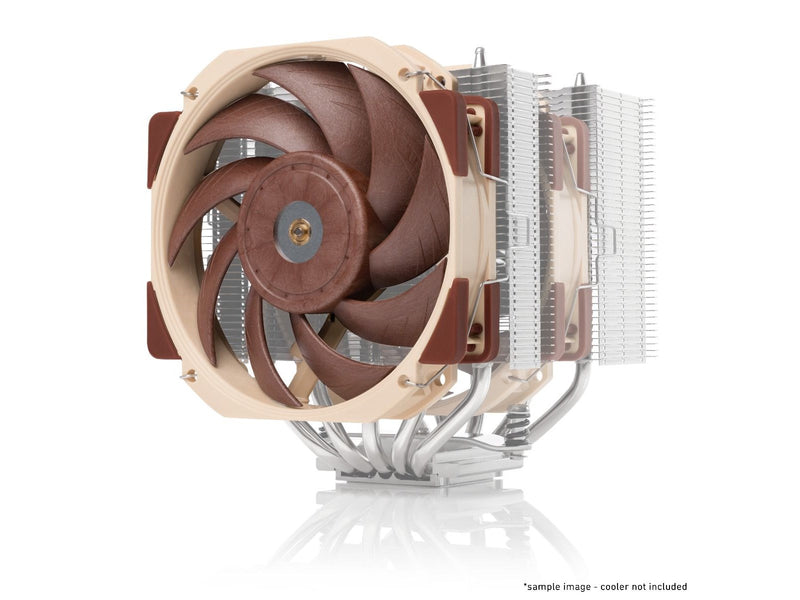 Noctua NF-A12x25r PWM - Gehäuselüfter - 120mm - Braun - 23 dBA