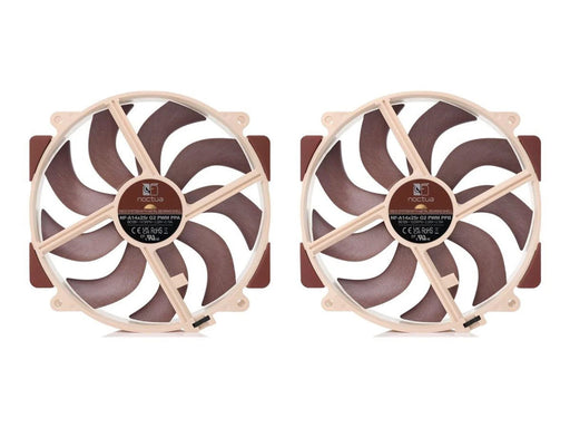 Noctua NF-A14X25R G2 PWM SX2 PP - system fan kit - Gehäuselüfter - 140mm - Braun