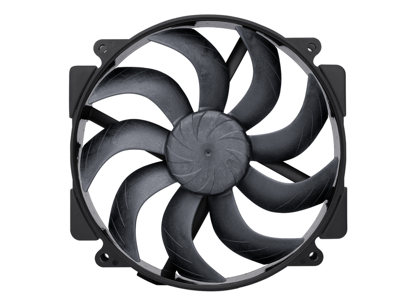 Noctua NF-A14x25r G2 PWM Sx2-PP chromax.black - Gehäuselüfter - 120mm - Schwarz