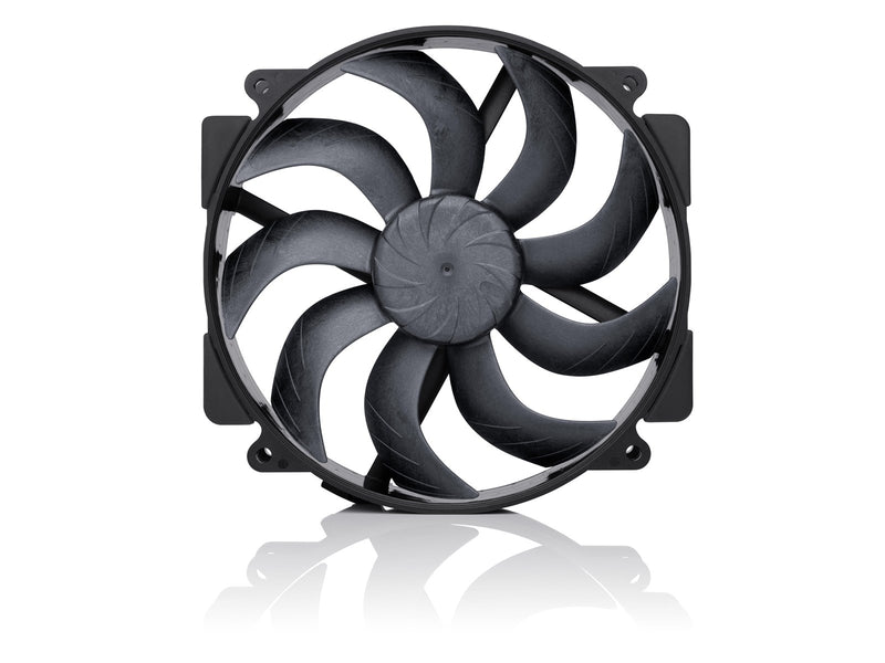 Noctua NF-A14x25r G2 PWM Sx2-PP chromax.black - Gehäuselüfter - 120mm - Schwarz