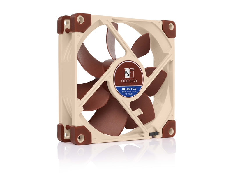 Noctua NF-A9 FLX - Gehäuselüfter - 92mm - Braun - 17 dBA
