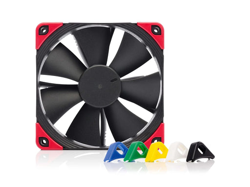 Noctua NF-F12 PWM chromax.black.swap - Gehäuselüfter - 120mm - Schwarz - 22 dBA