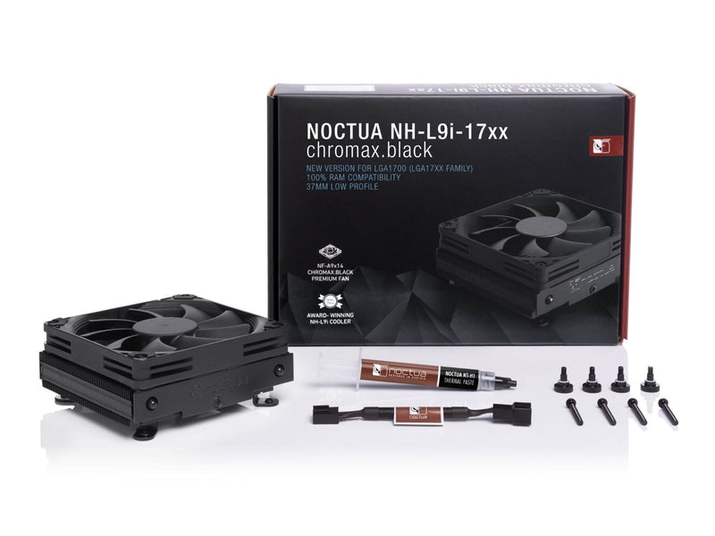 Noctua NH-L9i-17xx chromax.black - CPU-Luftkühler - Max 24 dBA