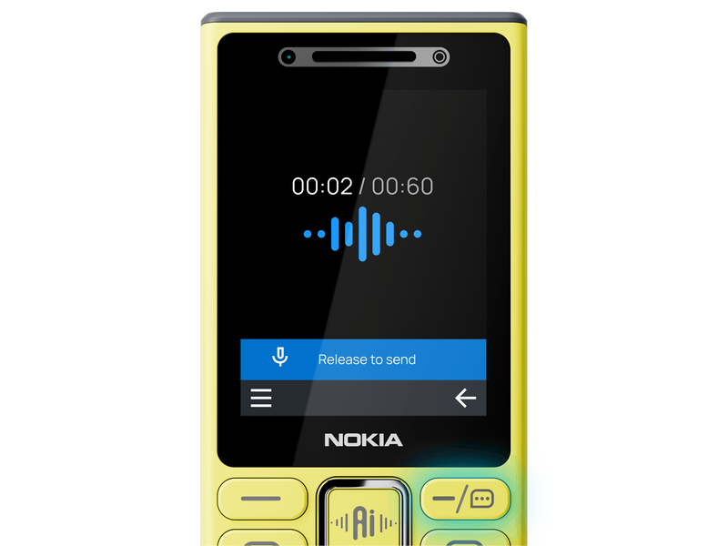 Nokia 200 4G - Black