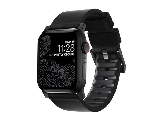 Nomad - Active Band Pro - 44mm/42mm Black Hardware Black Active Leather FKM