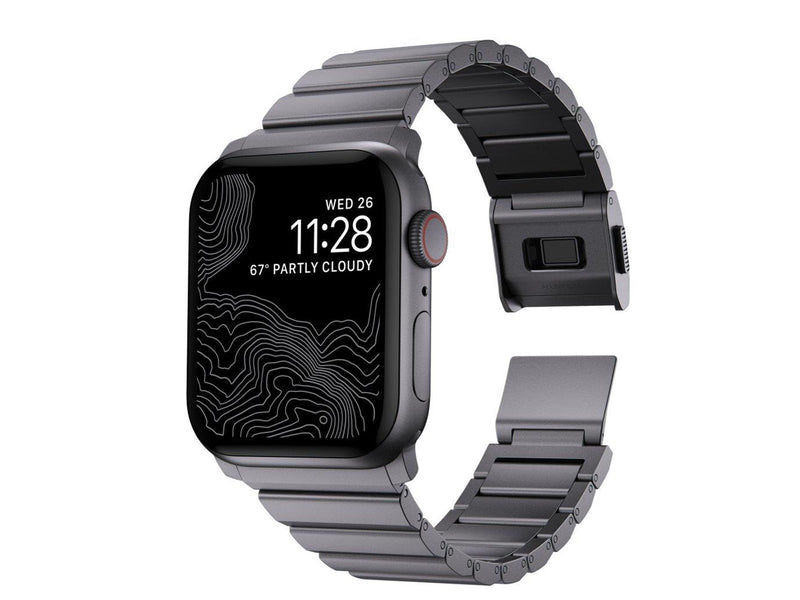 Nomad - Aluminum Band - 45mm | Space Gray