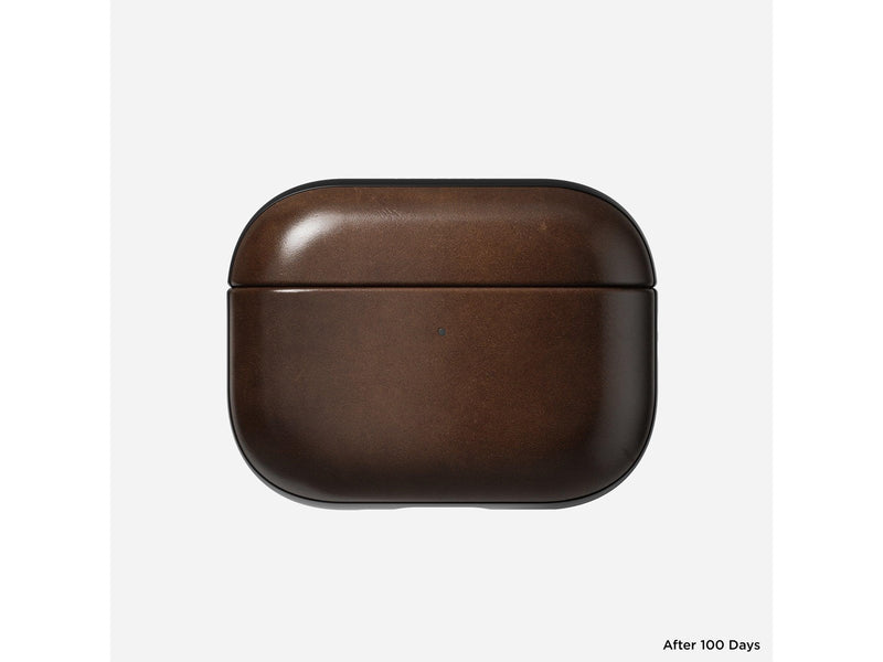 Nomad - Modern Leather Case - Airpods Pro 3 | Rustic Brown | Horween