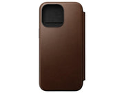 Nomad Modern Leather Folio - iPhone 15 Pro Max | Brown |  Leather
