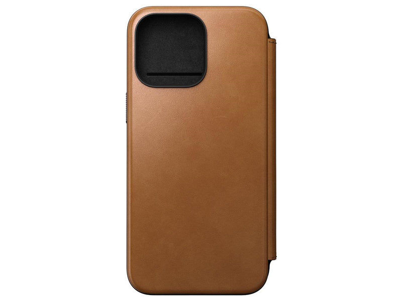 Nomad Modern Leather Folio - iPhone 15 Pro Max | English Tan |  Leather