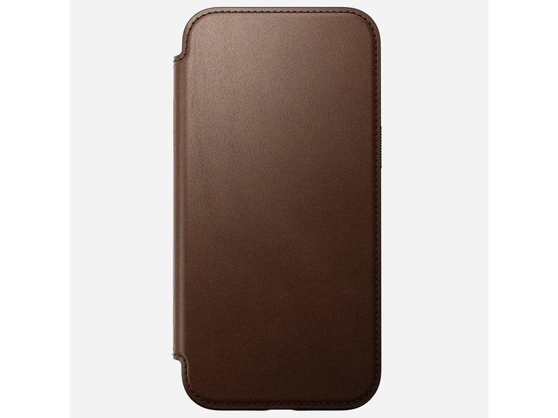 Nomad Modern Leather Folio - iPhone 16 Plus | Brown |  Leather