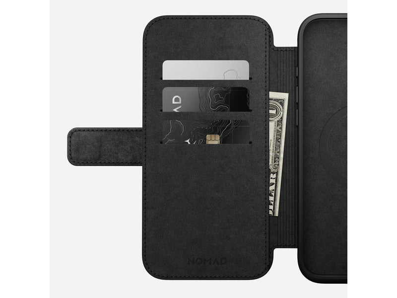Nomad Modern Leather Folio - iPhone 16 Plus | Brown |  Leather