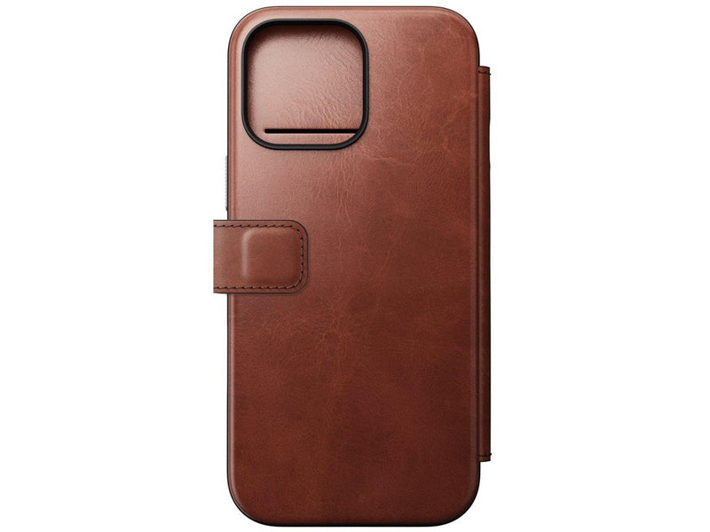 Nomad Modern Leather Folio - iPhone 16 Pro Max | Olde Dublin | Horween