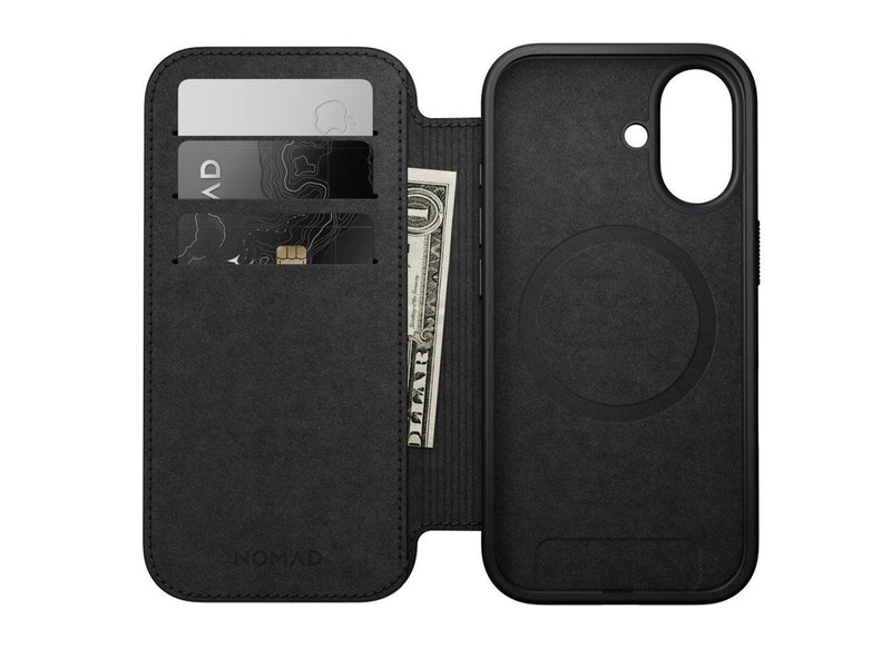 Nomad - Modern Leather Folio - iPhone 17 | Brown |  Leather