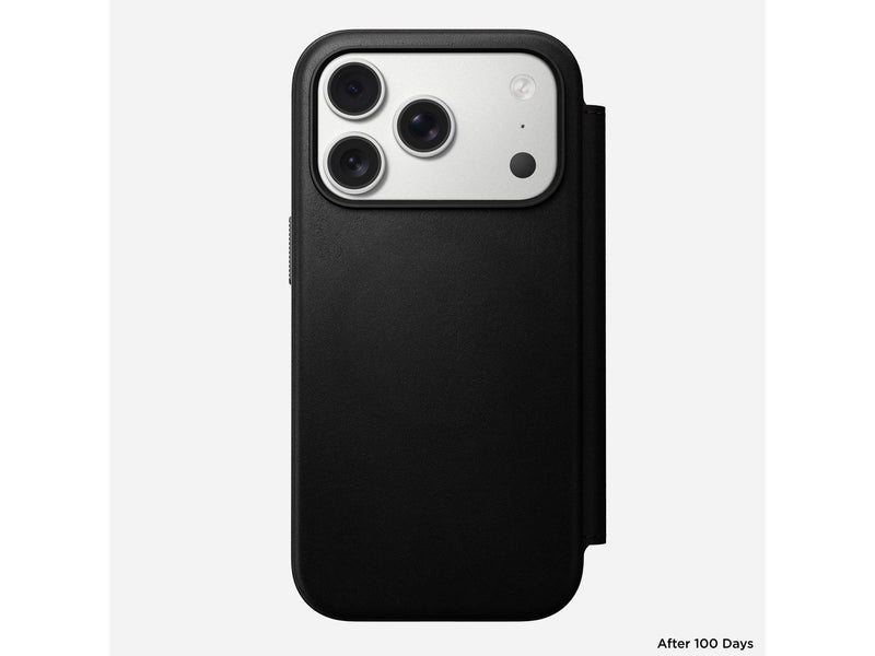 Nomad - Modern Leather Folio - iPhone 17 Pro | Black |  Leather
