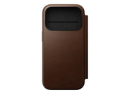 Nomad - Modern Leather Folio - iPhone 17 Pro | Brown |  Leather