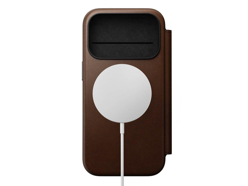 Nomad - Modern Leather Folio - iPhone 17 Pro | Brown |  Leather