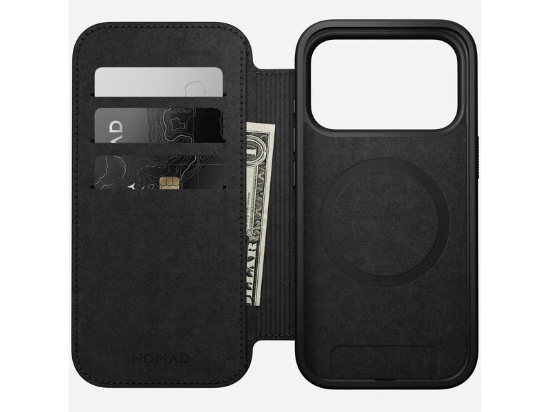 Nomad - Modern Leather Folio - iPhone 17 Pro | Brown |  Leather