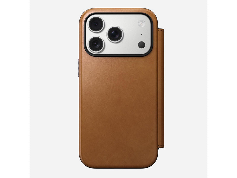 Nomad - Modern Leather Folio - iPhone 17 Pro | English Tan-C |  Leather