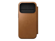 Nomad - Modern Leather Folio - iPhone 17 Pro | English Tan-C |  Leather